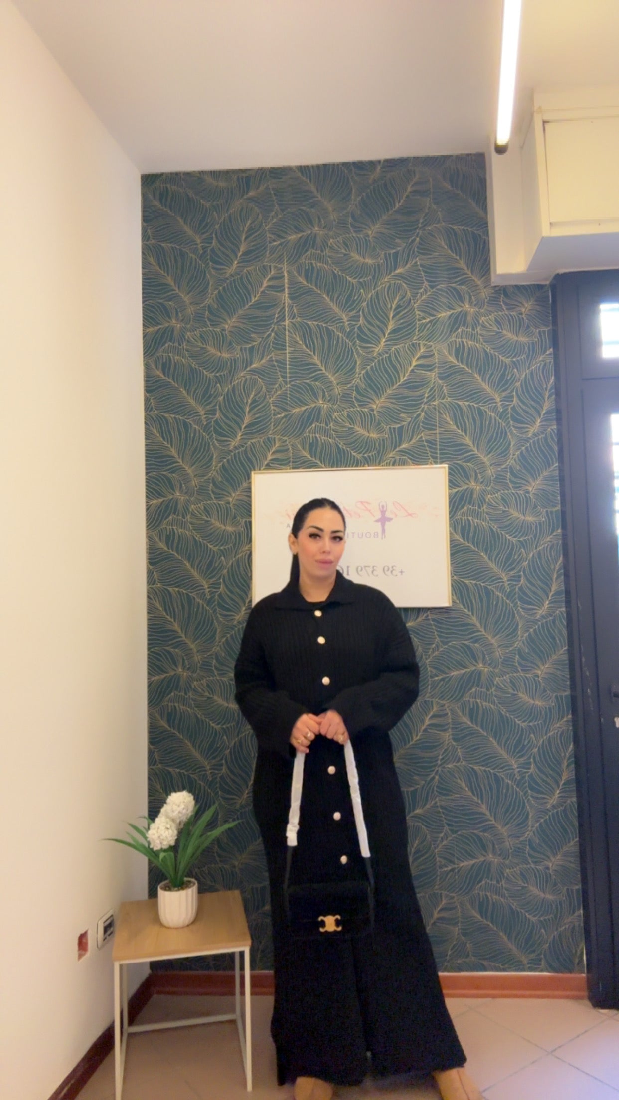 Abito modest con colletto